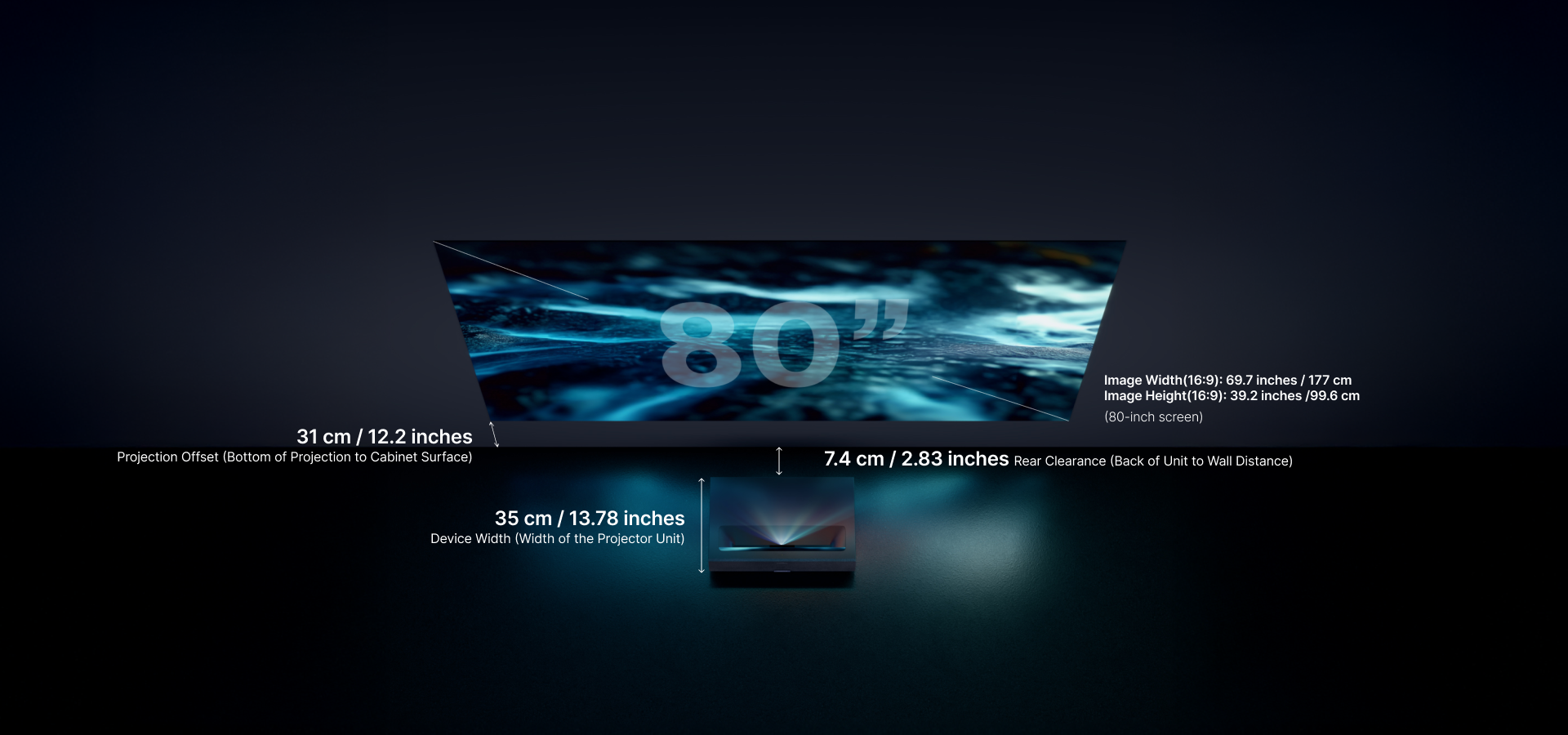 Formovie Theater Premium Ultra Short Throw 4K Triple Color Laser TV